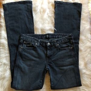 7 For All Mankind A Pocket Flare Jeans Size 30